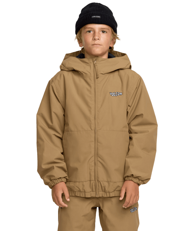 VOLCOM Youth Chaos Snow Jacket Bronze 2026 Youth Snow Jackets Volcom