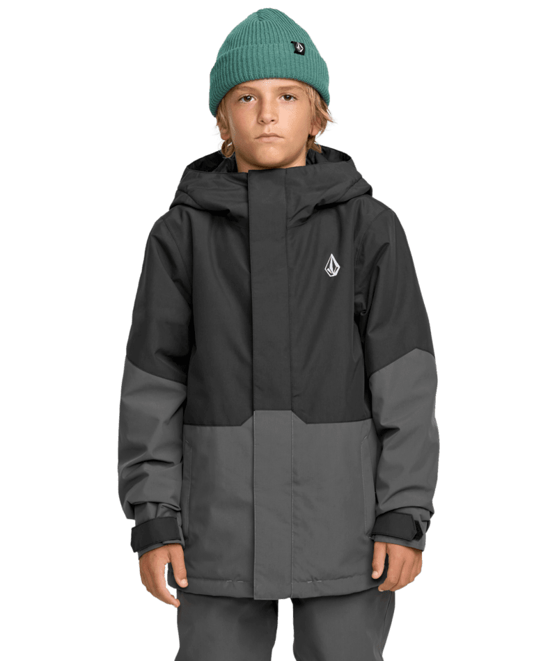 VOLCOM Youth Vernon Insulated Snow Jacket Black 2026 Youth Snow Jackets Volcom