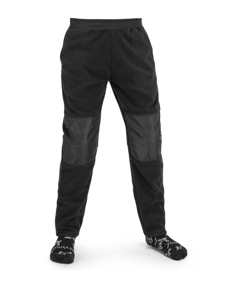 VOLCOM Kids Polar Fleece Pants Black Boy's Denim and Pants Volcom