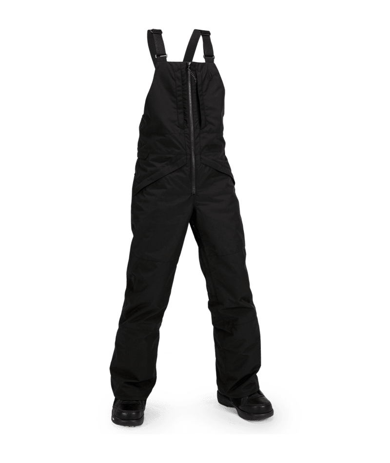 VOLCOM Kids Barkley Insulated Bib Snowboard Pants Black 2024 Youth Snow Pants Volcom 