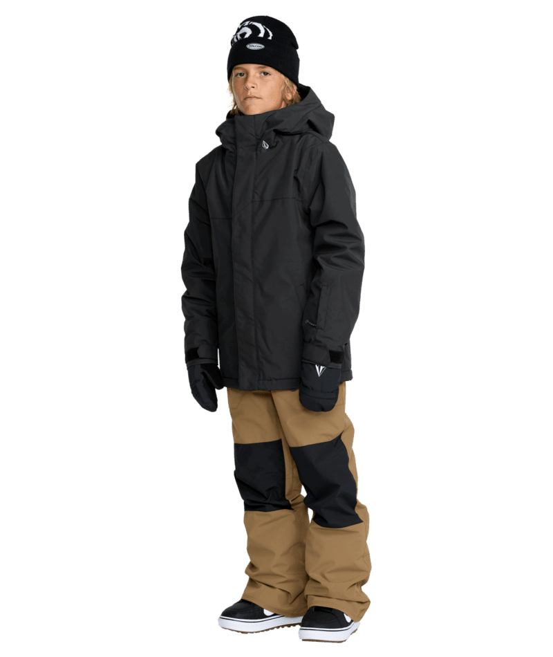 VOLCOM Youth Barkley Insulated Bib Snow Pants Bronze 20256 Youth Snow Pants Volcom
