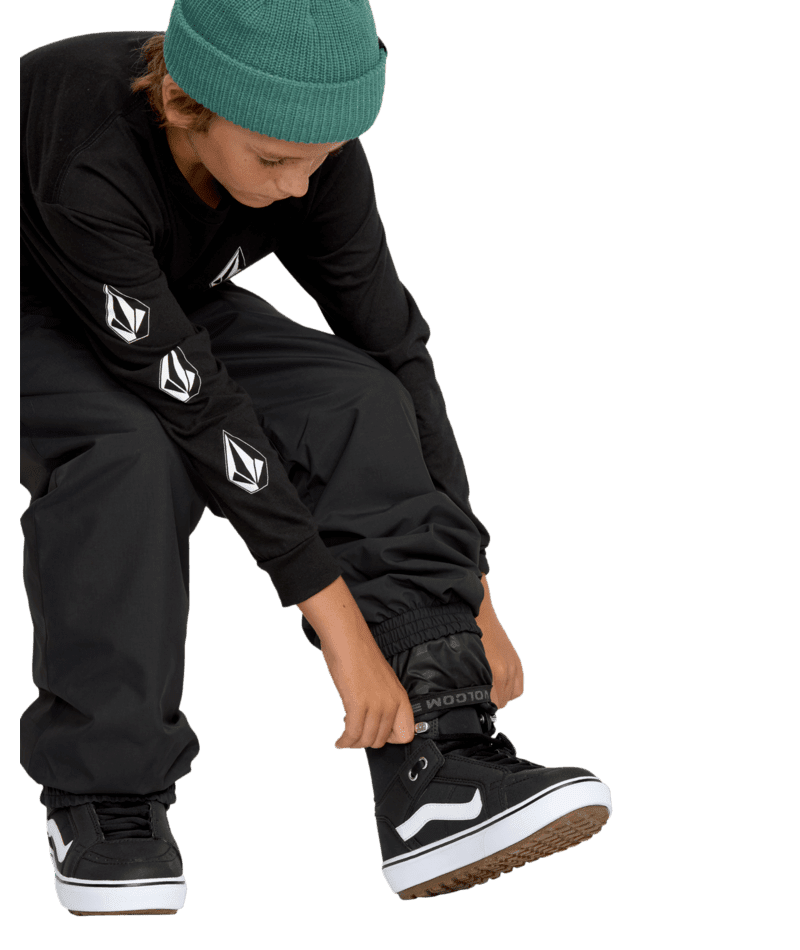 VOLCOM Youth Chaos Insulated Snow Pants Black 2026 Youth Snow Pants Volcom
