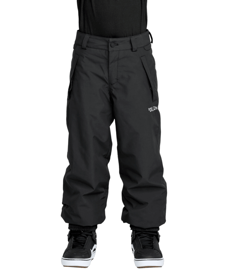 VOLCOM Youth Chaos Insulated Snow Pants Black 2026 Youth Snow Pants Volcom