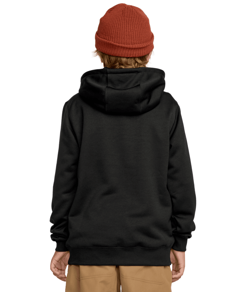VOLCOM Youth Hydro Fleece Pullover Hoodie Black Boy's Pullover Hoodies Volcom