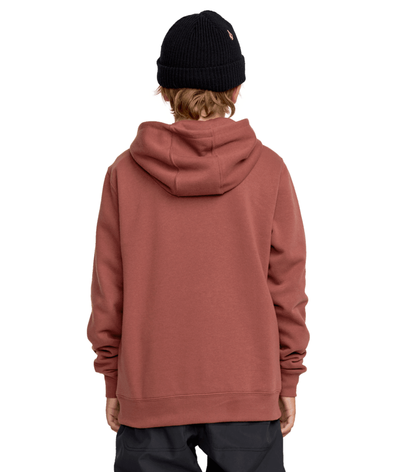 VOLCOM Youth Essentials Pullover Hoodie Henna Boy's Pullover Hoodies Volcom