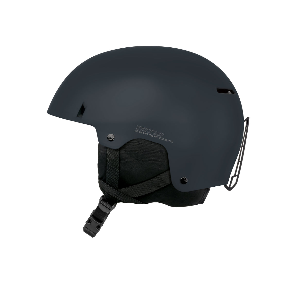 SANDBOX Icon Snow Helmet Graphite Men's Snow Helmets Sandbox