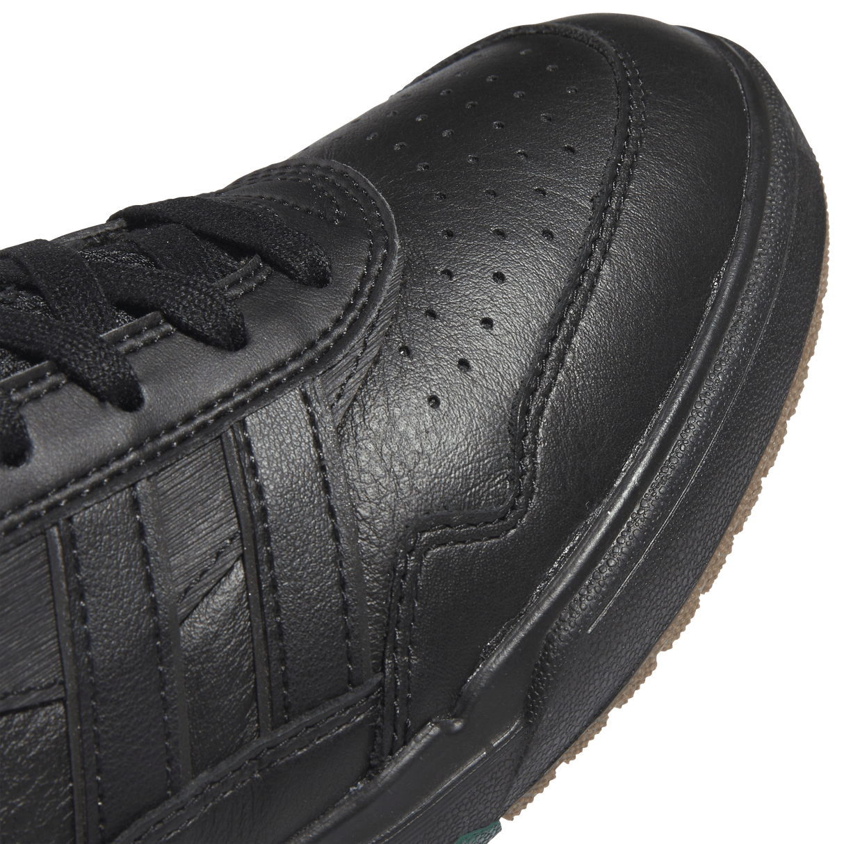 ADIDAS Tyshawn II Shoes Core Black/Core Black/Collegiate Green Men's Skate Shoes Adidas