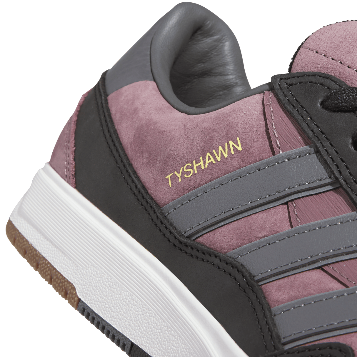 ADIDAS Tyshawn II Shoes Shadow Fig/Grey Five/Core Black Men's Skate Shoes Adidas