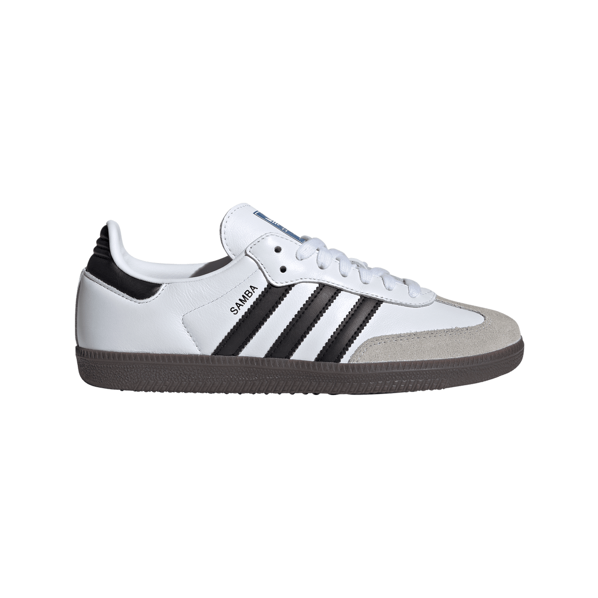 ADIDAS Women's Samba OG Shoes Cloud White/Core Black/Clear Granite Women's Shoes Adidas