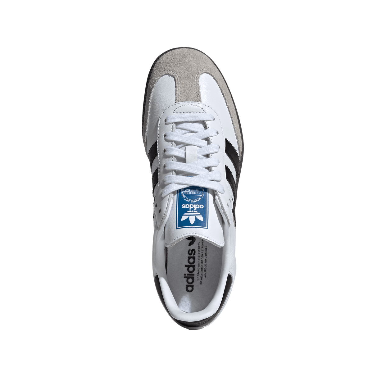 ADIDAS Women's Samba OG Shoes Cloud White/Core Black/Clear Granite Women's Shoes Adidas