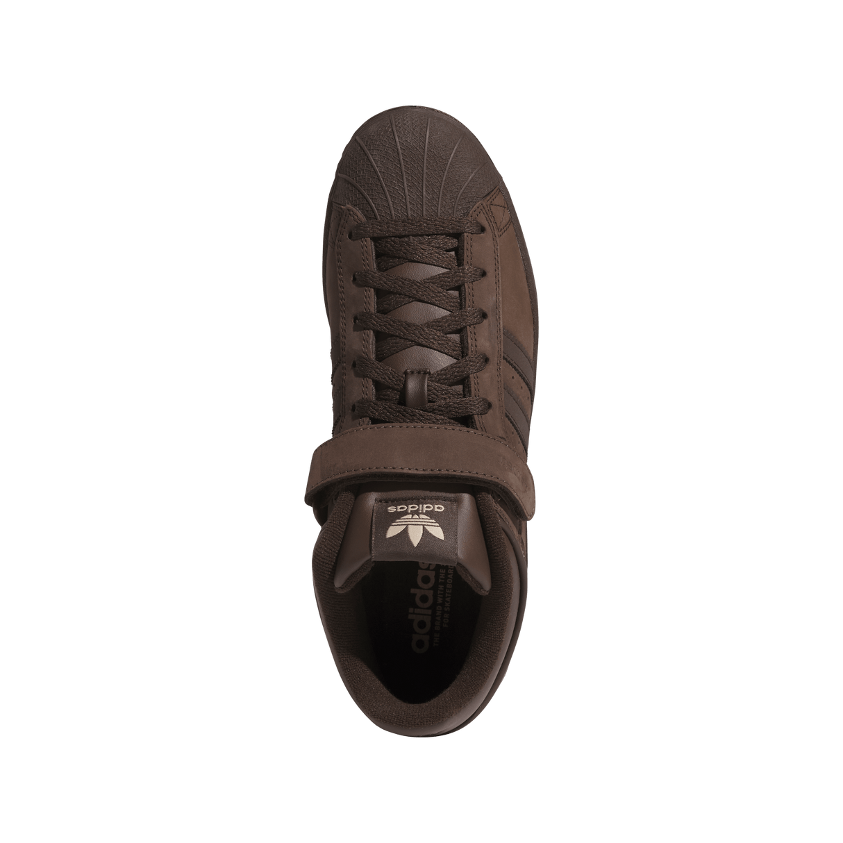 ADIDAS Pro Shell ADV X Niels Bennett Shoes Brown/Dark Brown/Magic Beige Men's Skate Shoes Adidas