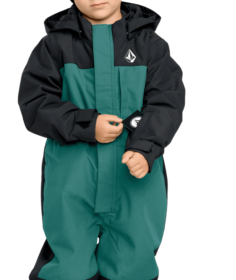 VOLCOM Toddler Little Flurry One Piece Snow Suit Atlantic Deep 2026 Toddler Outerwear Volcom