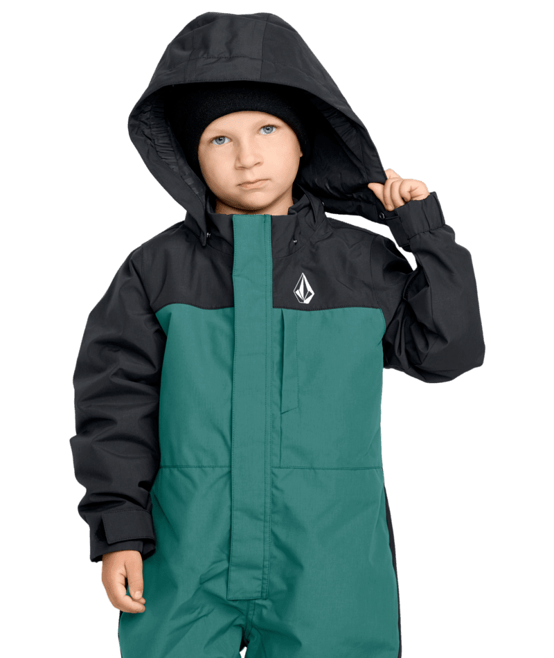 VOLCOM Toddler Little Flurry One Piece Snow Suit Atlantic Deep 2026 Toddler Outerwear Volcom