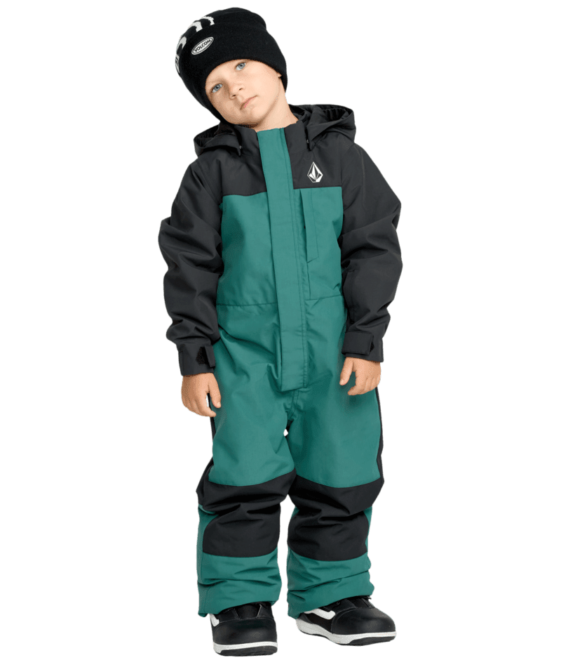 VOLCOM Toddler Little Flurry One Piece Snow Suit Atlantic Deep 2026 Toddler Outerwear Volcom