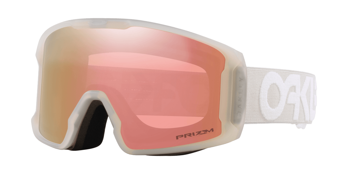 OAKLEY Line Miner M Matte Cool Grey - Prizm Rose Gold Iridium Snow Goggle Snow Goggles Oakley