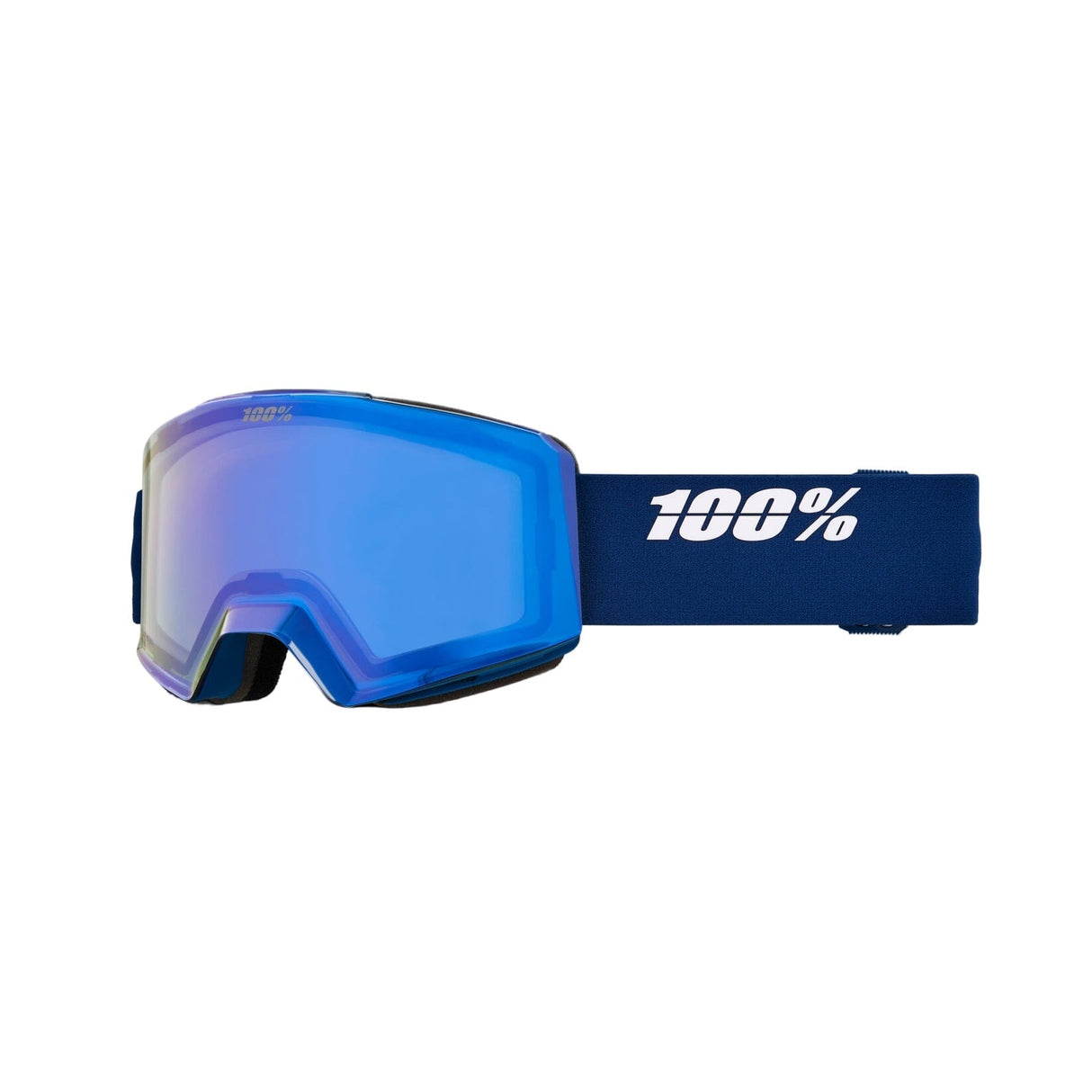 100% Norg Deep Teal - HiPER Yellow Gold Mirror + HiPER Blue Flash Mirror Snow Goggle Snow Goggles 100%