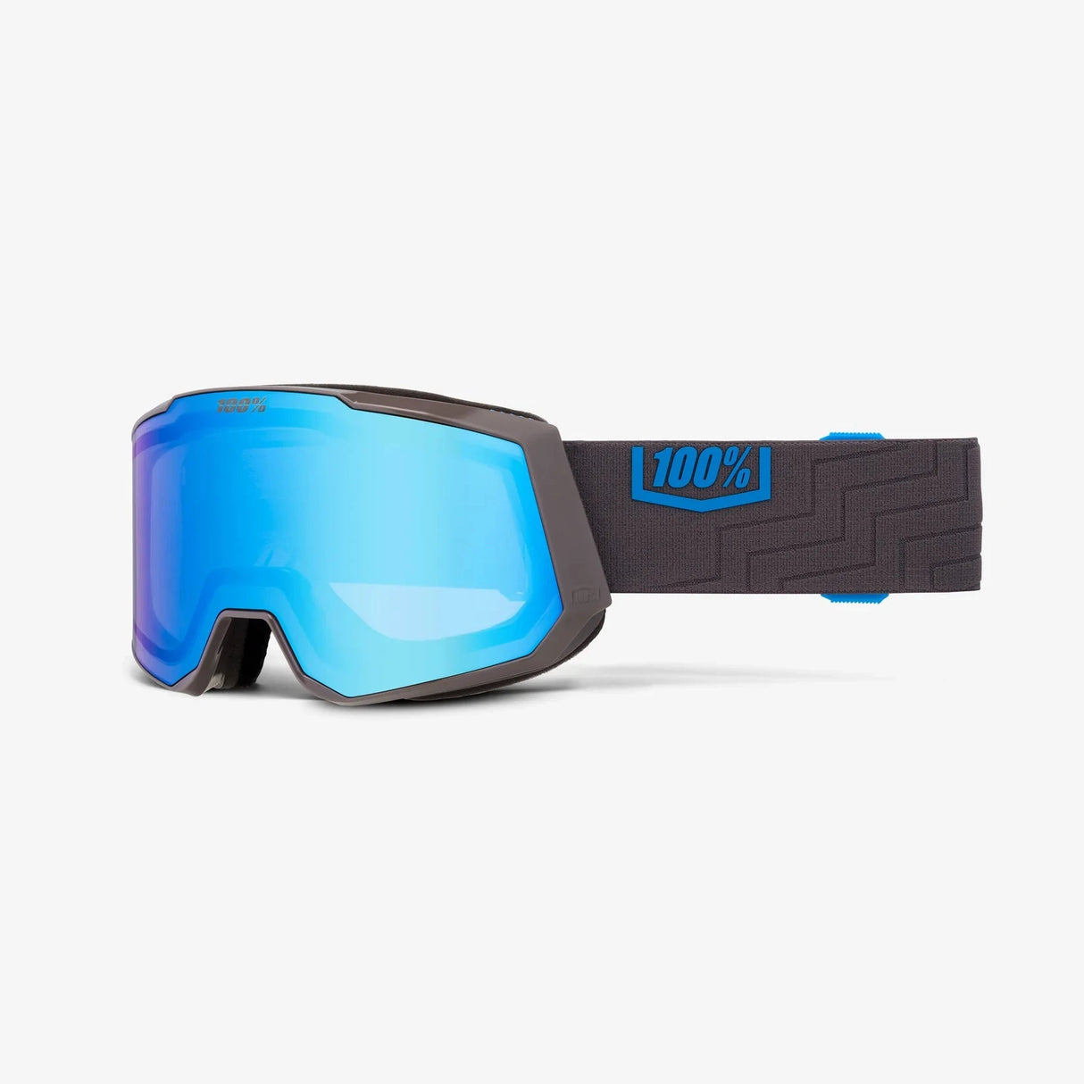100% Snowcraft XL Fort - HiPER Blue Mirror + HiPER Silver Flash Mirror Snow Goggle Snow Goggles 100%