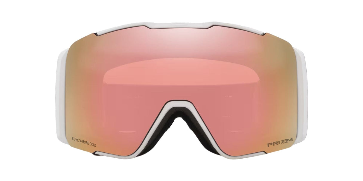 OAKLEY Line Miner Pro M Matte White - Prizm Rose Gold Iridium + Prizm Sapphire Iridium Snow Goggle Snow Goggles Oakley