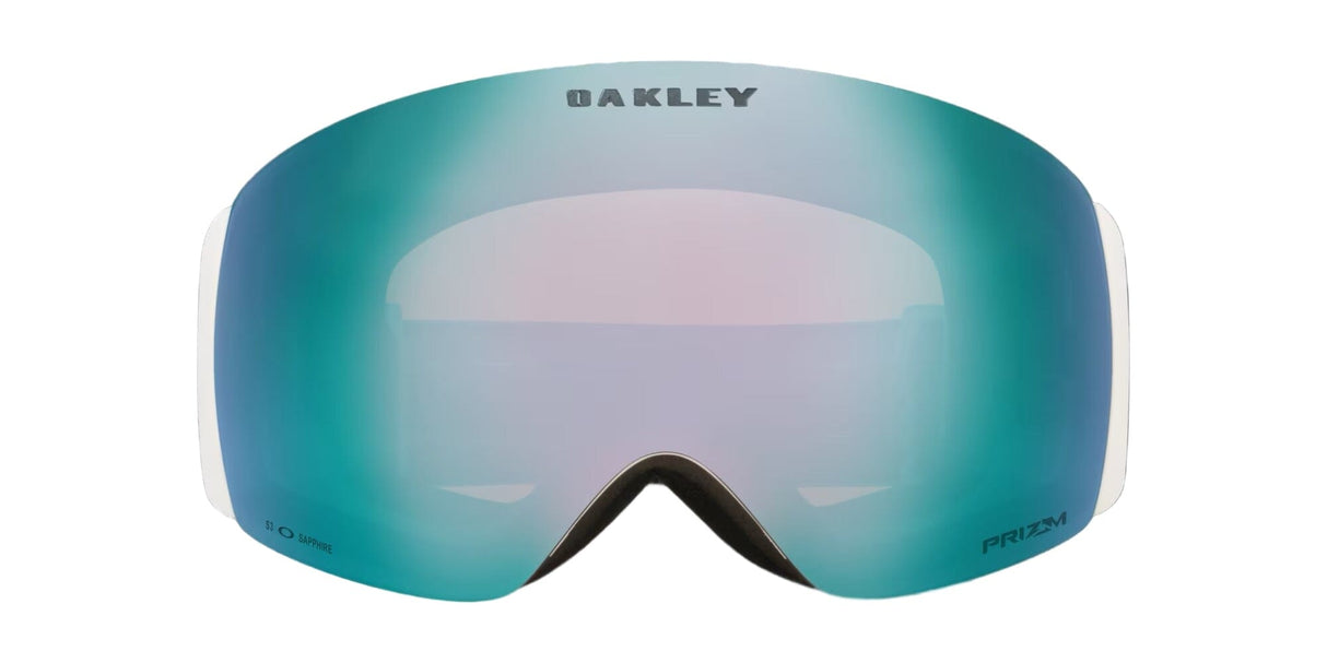 OAKLEY Flight Deck Pro M Matte White - Prizm Sapphire Iridium + Prizm Iced Iridium Snow Goggle Snow Goggles Oakley