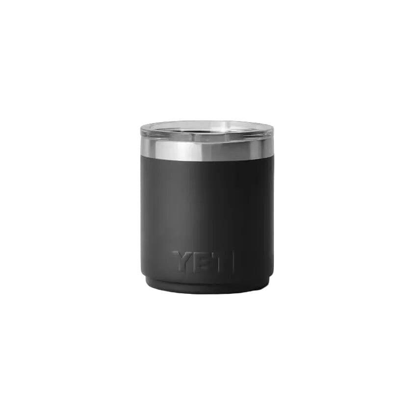 YETI Rambler 295 ML Stackable Lowball With Durasip Ceramic Lining Black Drinkware Yeti