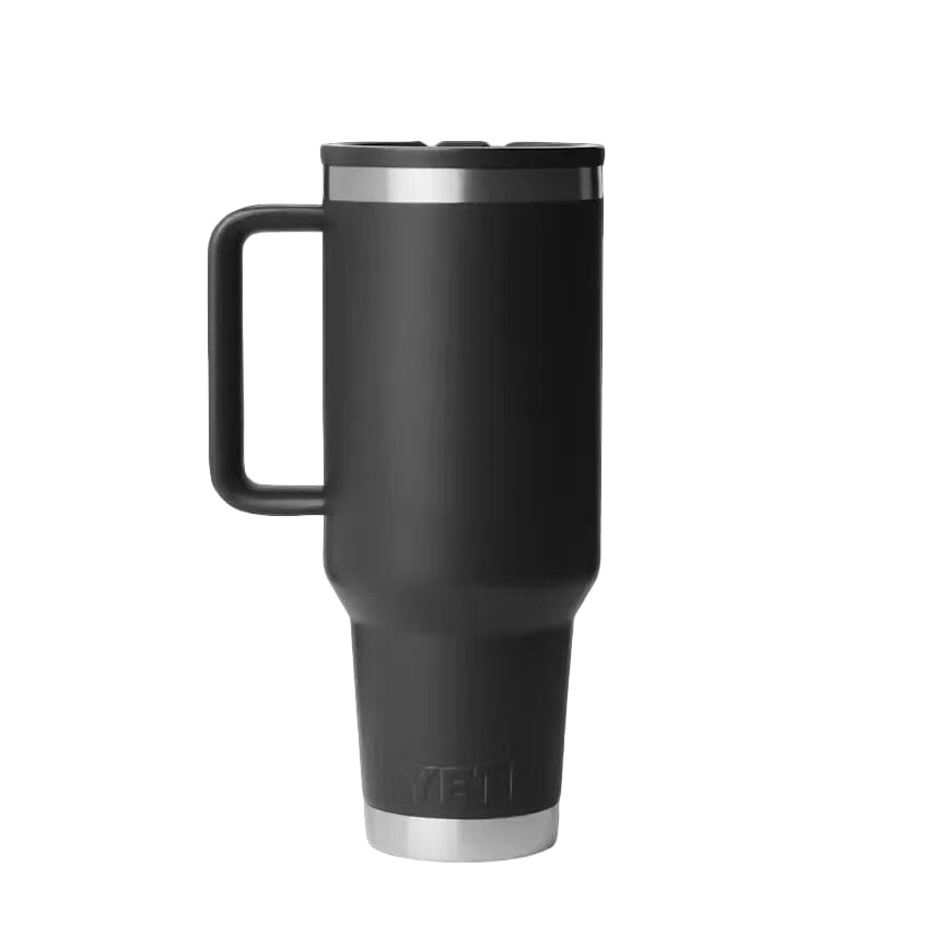 YETI Rambler 1.18 L Travel Straw Mug With Colour-Matched Straw Lid Black Drinkware Yeti