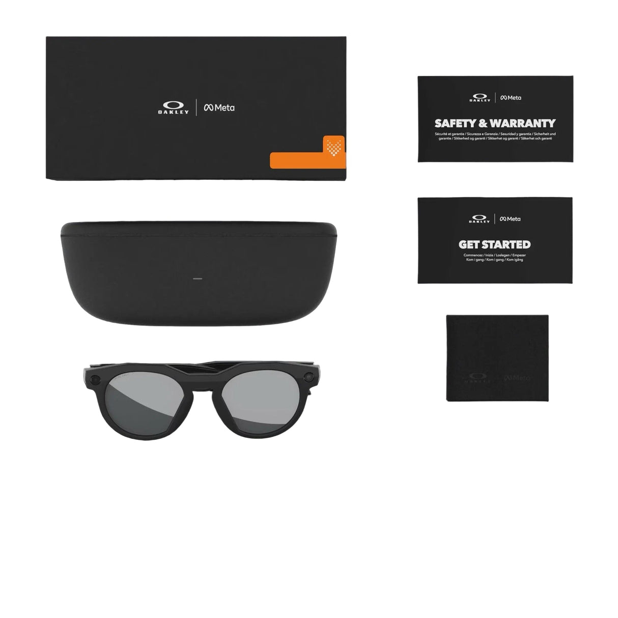OAKLEY Meta HSTN Black - Prizm Black Polarized Sunglasses Sunglasses Oakley