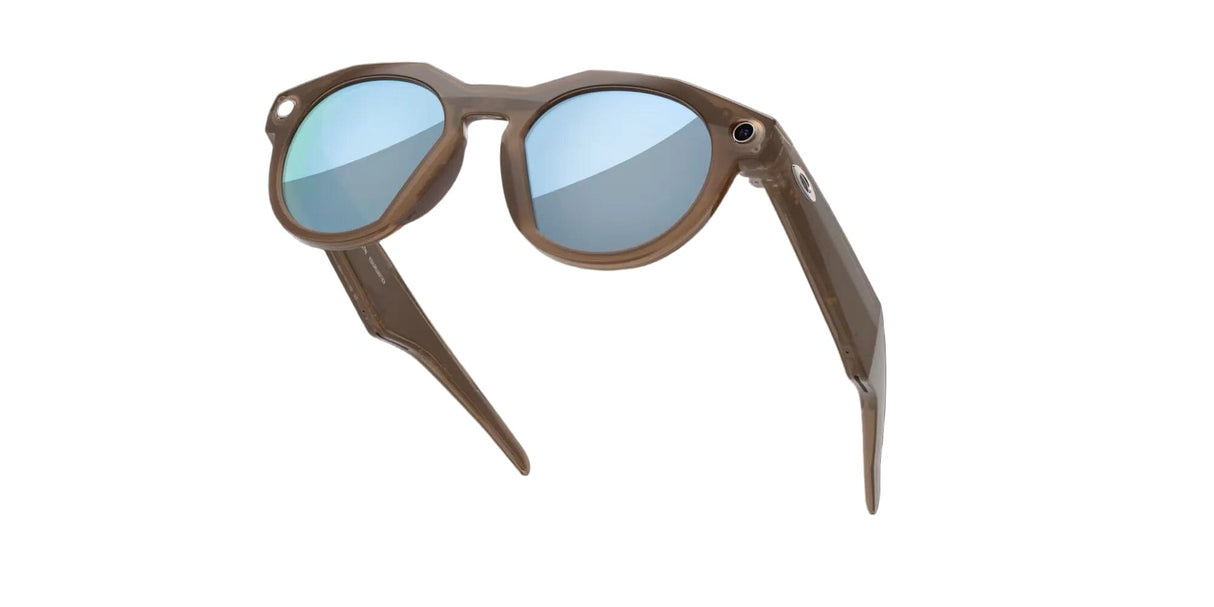 OAKLEY Meta HSTN Brown Smoke - Prizm Deep Water Polarized Sunglasses Sunglasses Oakley