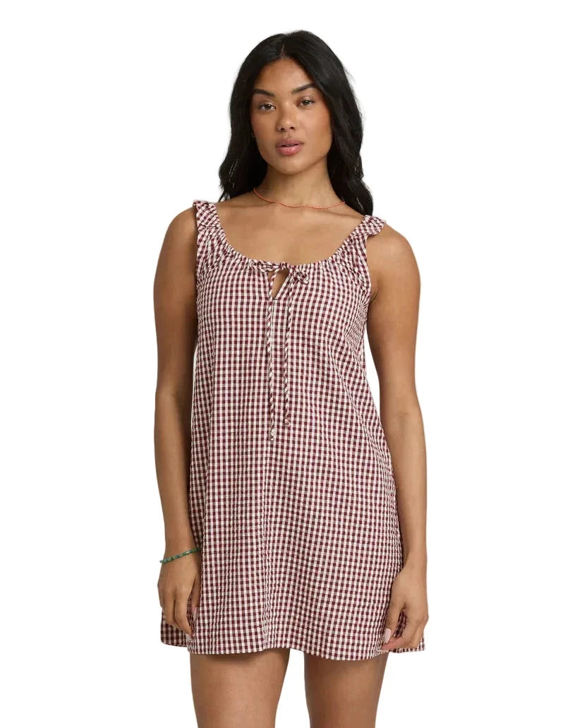 BILLABONG Women’s Sweet As Ever Dress Red Dahlia Women's Dresses Billabong