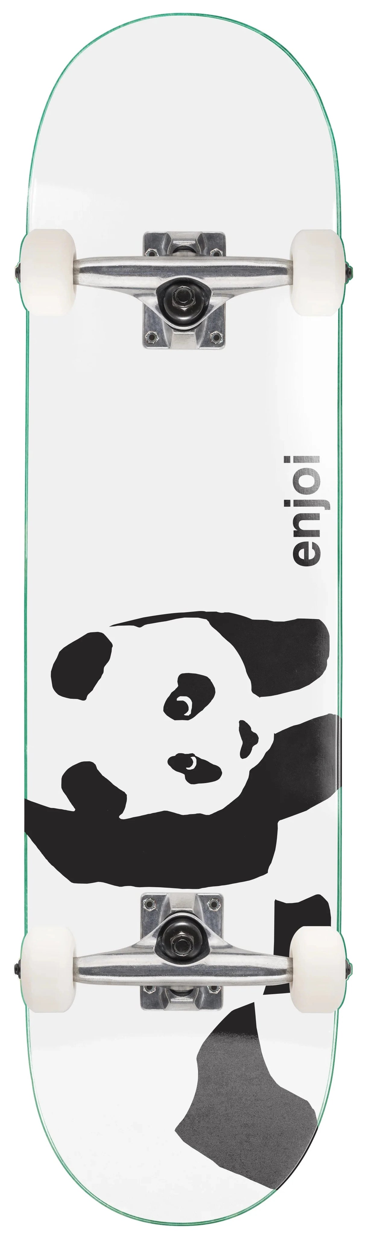 ENJOI Whitey Panda Soft Top 6.75 Skateboard Comeplete Skateboard Completes Enjoi