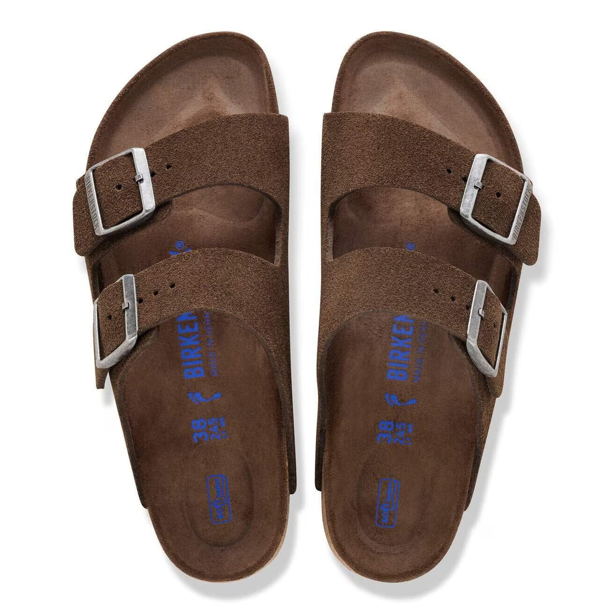 BIRKENSTOCK Arizona Soft Footbed Sandals Carafe Tonal Men's Sandals Birkenstock
