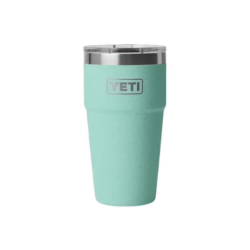 YETI Rambler 591 ML Stackable Cup With Magslider Lid Sea Stone Drinkware Yeti