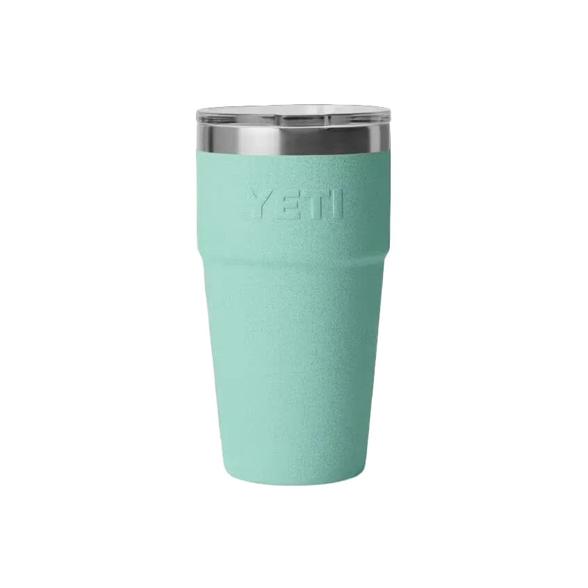 YETI Rambler 591 ML Stackable Cup With Magslider Lid Sea Stone Drinkware Yeti
