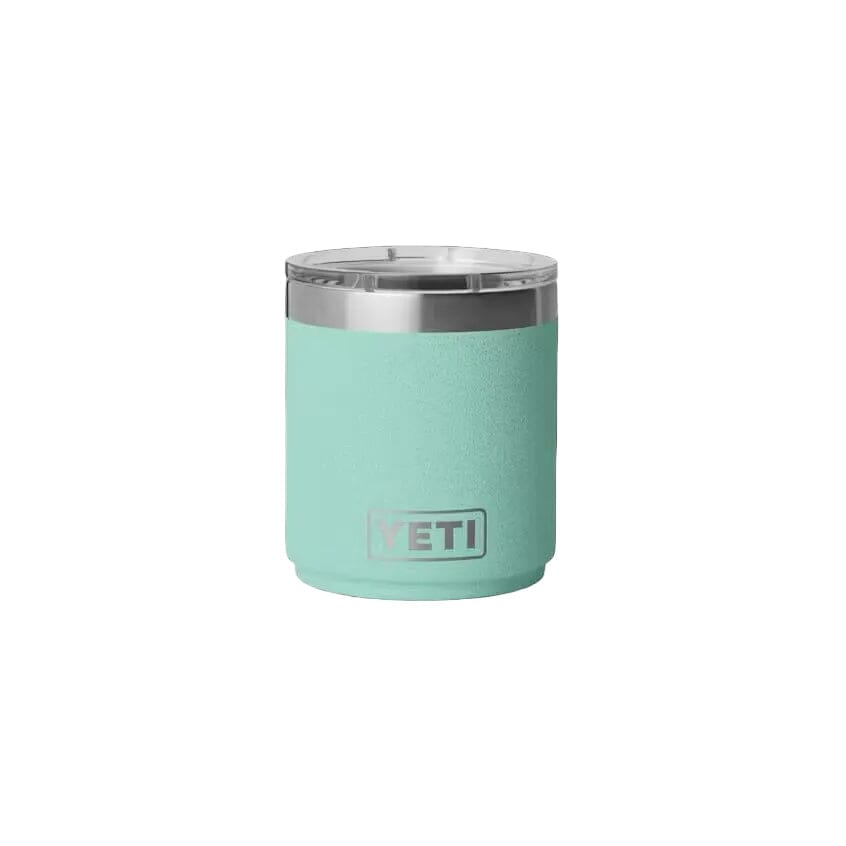YETI Rambler 295 ML Stackable Lowball With Durasip Ceramic Lining Sea Stone Drinkware Yeti