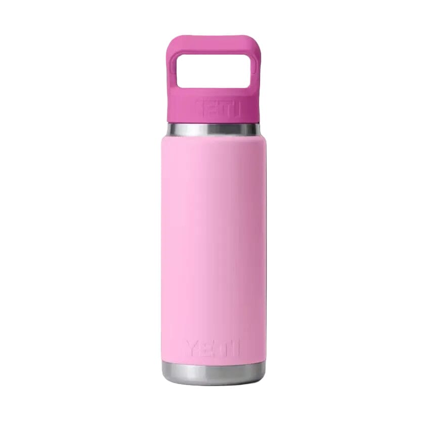 YETI Rambler 769 ML Water Bottle Colour-Blocked Straw Cap Power Pink/Wildflower Drinkware Yeti