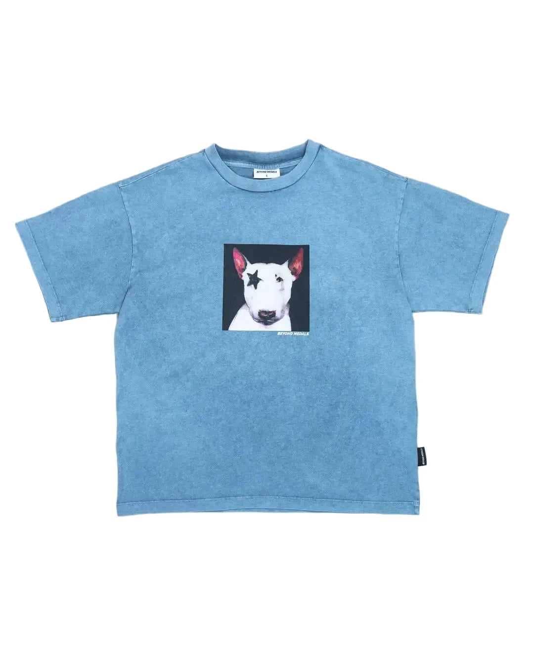 BEYOND MEDALS Star T-Shirt Acid Wash Men's Short Sleeve T-Shirts Beyond Medals
