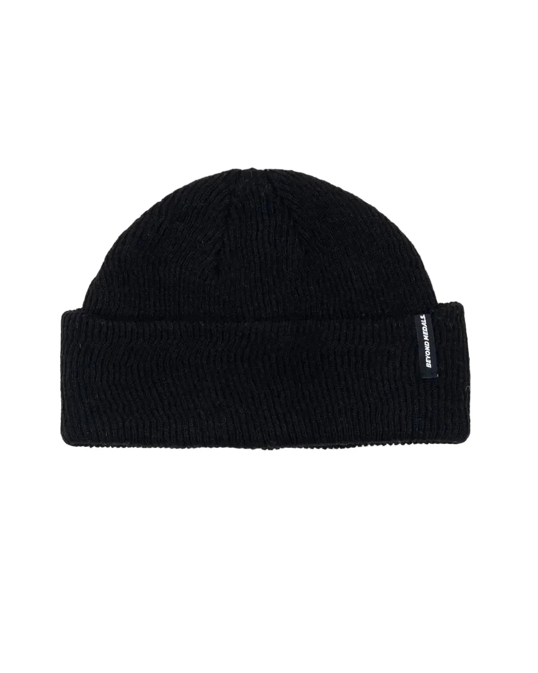 BEYOND MEDALS Base Beanie Black Men's Beanies Beyond Medals