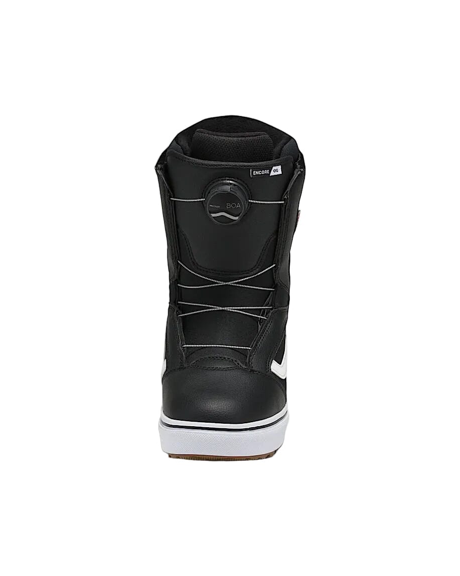 VANS Women's Encore OG Snowboard Boots Black/White 2027 Women's Snowboard Boots Vans