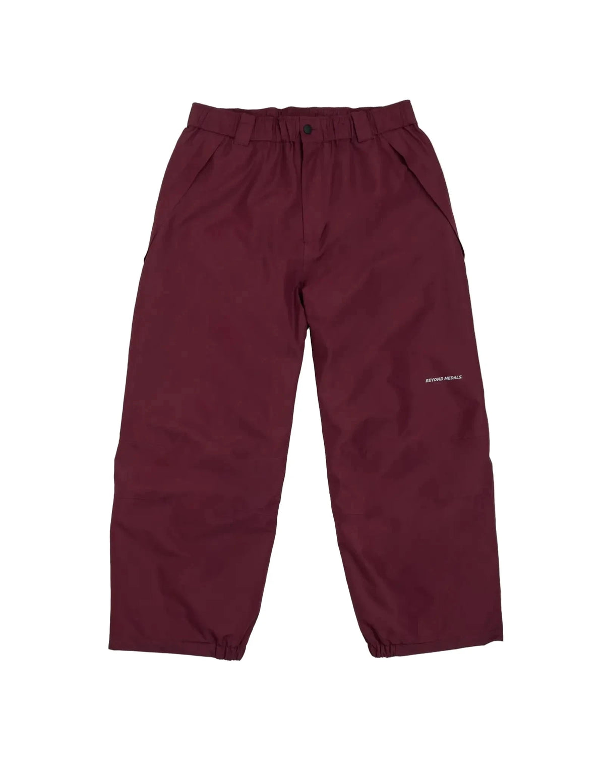 BEYOND MEDALS Nostalgia Snow Pants Dark Red 2027 Men's Snow Pants Beyond Medals
