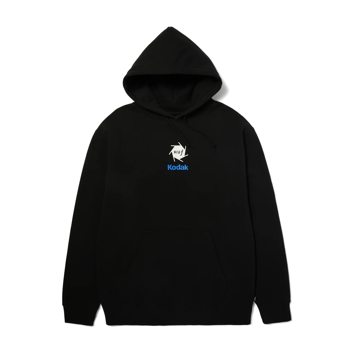 HUF X KODAK Invention Hoodie Black Men's Pullover Hoodies Huf