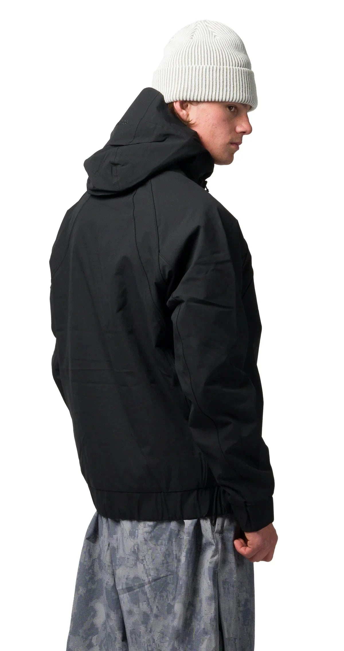 SOUVENIR Insulated Track Snow Jacket Black 2027 Men's Snow Jackets Souvenir