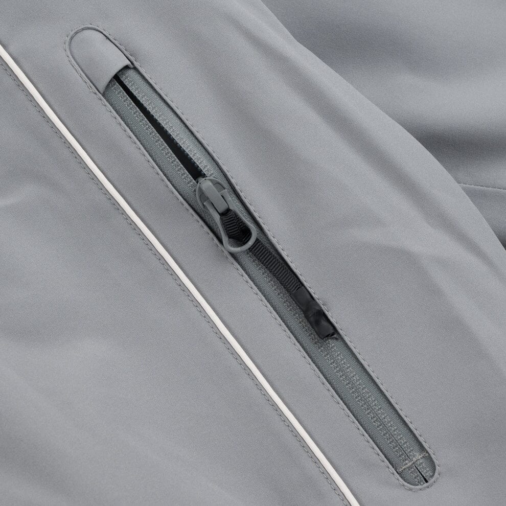 SOUVENIR Insultaed Track Snow Jacket Cool Grey 2026 Men's Snow Jackets Souvenir