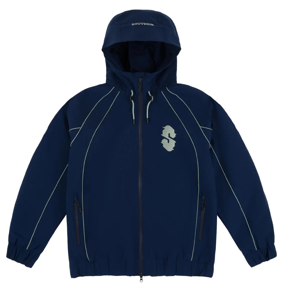 SOUVENIR Insultaed Track Snow Jacket Navy 2026 Men's Snow Jackets Souvenir