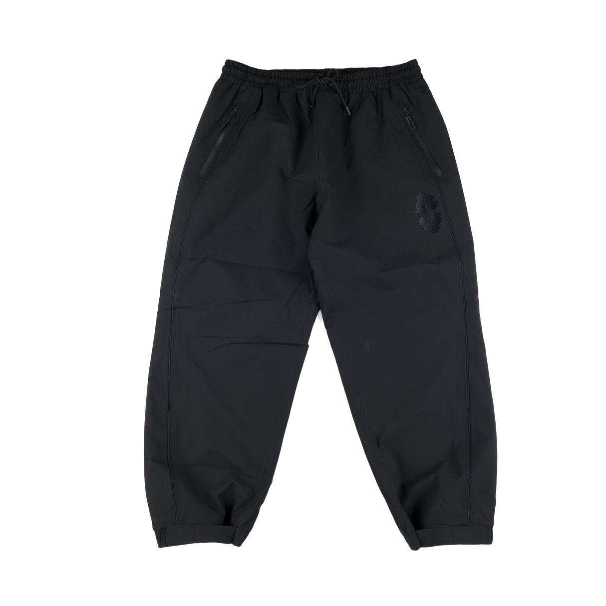 SOUVENIR Insulated Track Snow Pants Black 2027 Men's Snow Pants Souvenir
