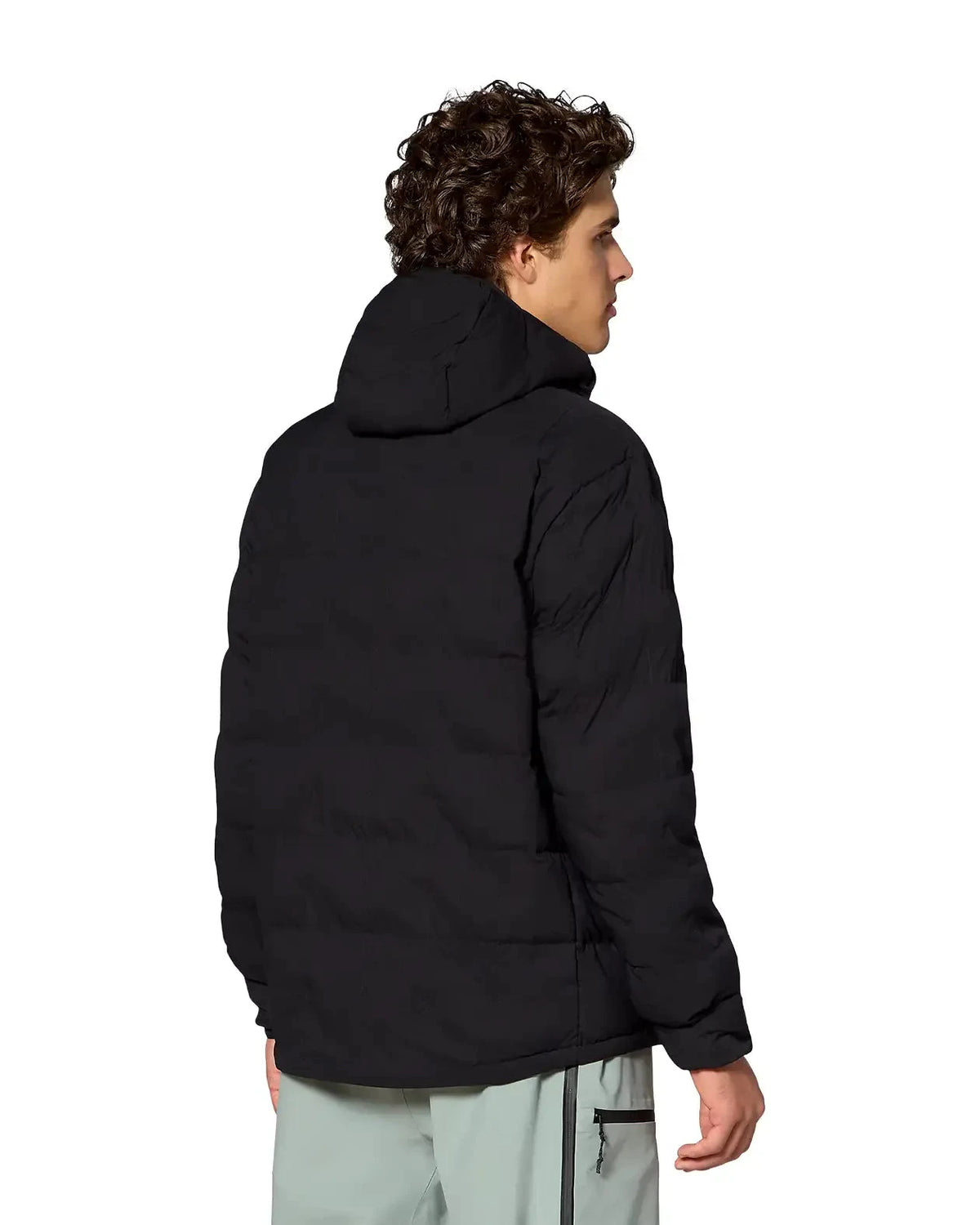 JONES Dark Start Stretch Hooded Jacket Black Men's Insulators Jones Snowboards