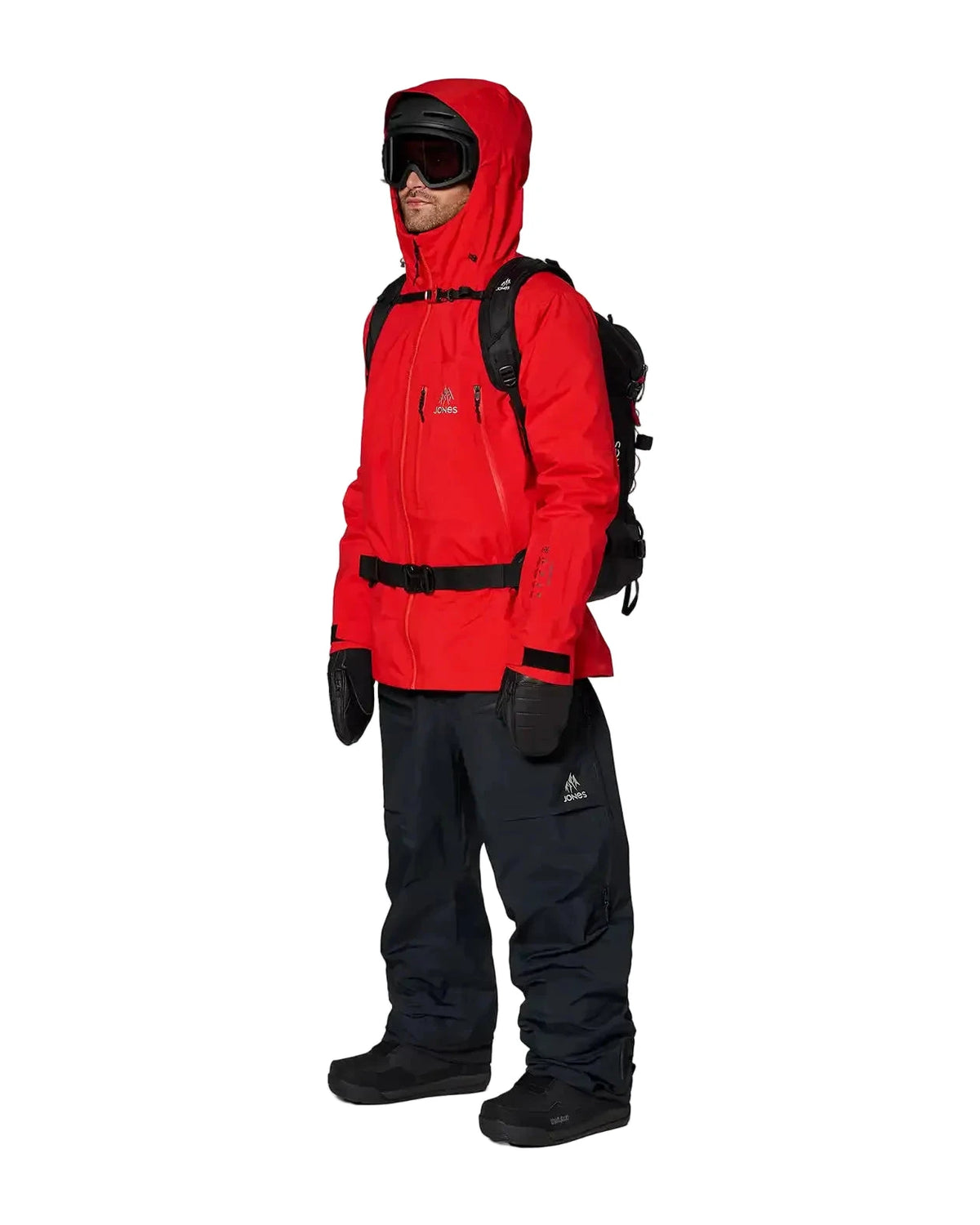 JONES Higher GORE-TEX 3L Snow Jacket Lava Red 2027 Men's Snow Jackets Jones Snowboards