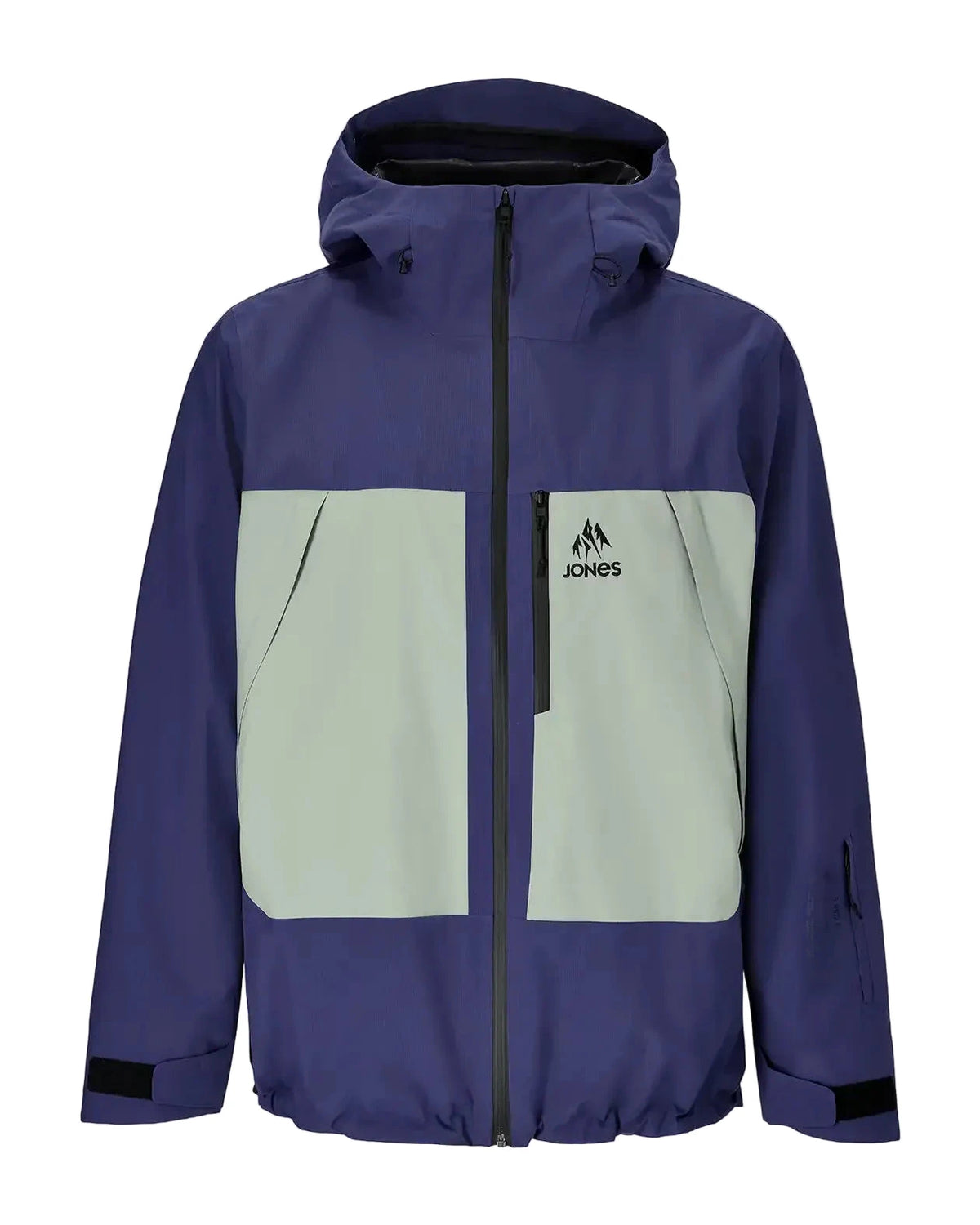 JONES MTN Surf Snow Jacket Eclipse Blue 2027 Men's Snow Jackets Jones Snowboards