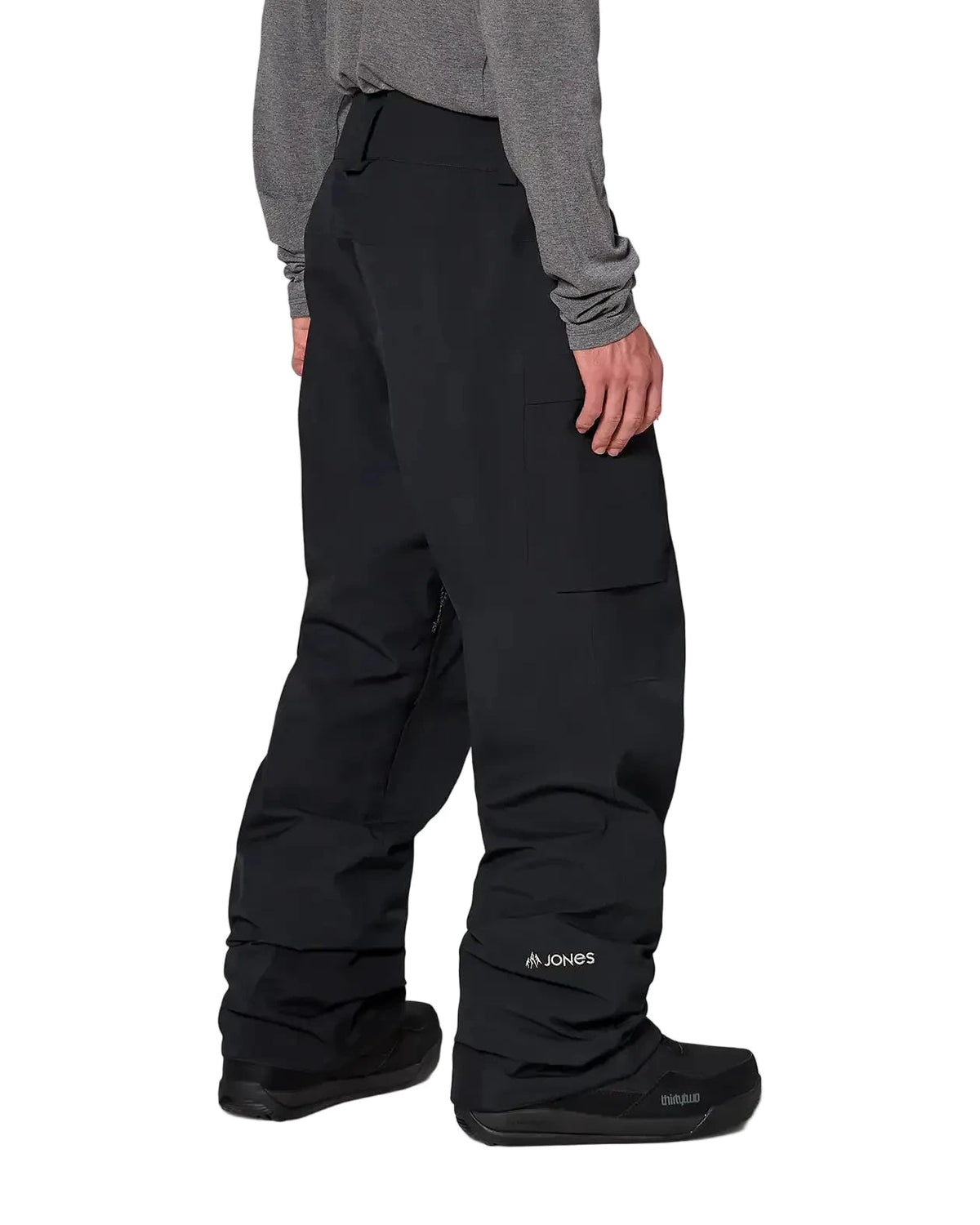 JONES MTN Surf Snow Pants Stealth Black 2027 Men's Snow Pants Jones Snowboards