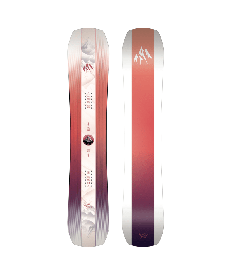 JONES Women's Twin Sister Snowboard 2027 Women's Snowboards Jones Snowboards