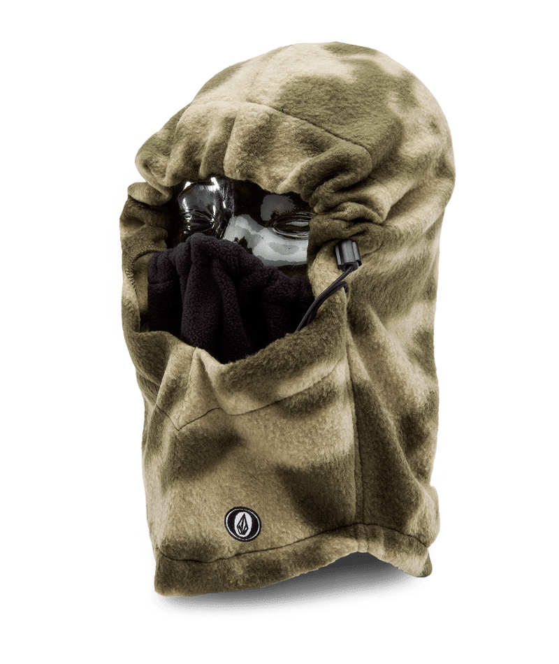 VOLCOM Travelin Hood Thingy Camouflage Winter Face Masks Volcom