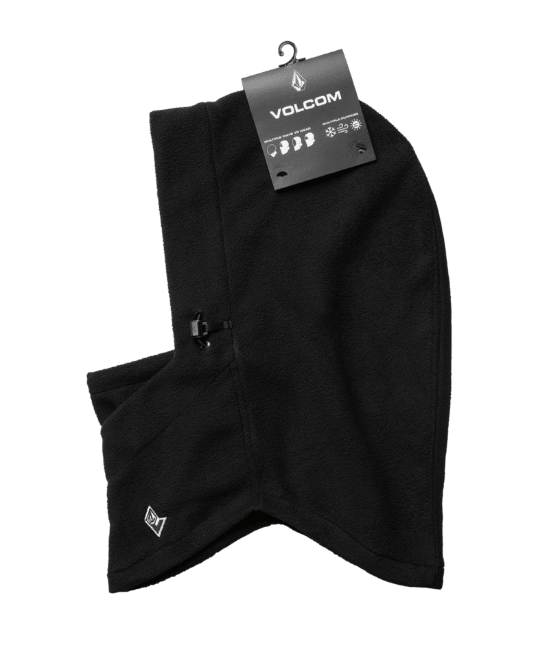 VOLCOM Travelin Hood Thingy Black Winter Face Masks Volcom